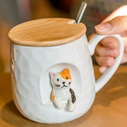 Tazón Gato - Cat Inside Cup - Taza Gatito