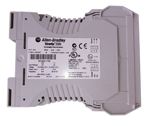 Switch Ethernet Allen-bradley 1783-us08t Serie Stratix 2000 (Usado)