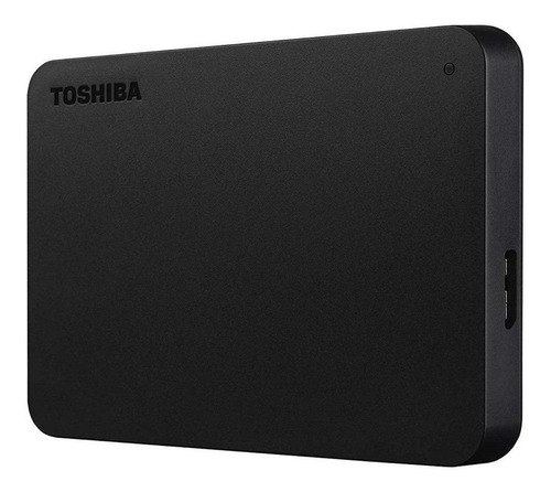 Imagen 2 de 4 de Disco duro externo Toshiba Canvio Basics HDTB420XK3AA 2TB negro