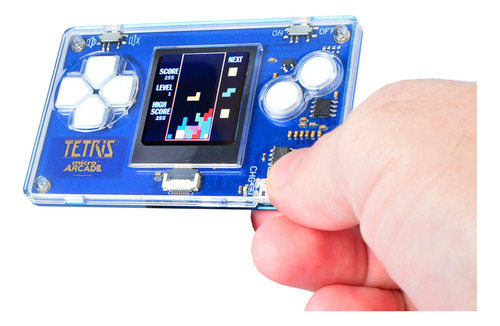 Micro Arcade Tetris Portátil Multicolor Juegos Retro