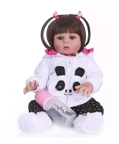 Bebe Reborn Menina Panda