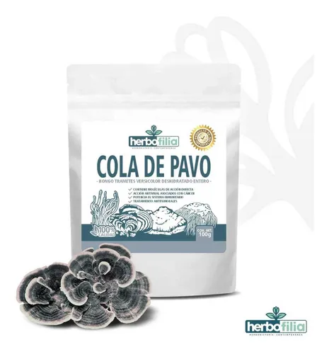 comprar Cola De Pavo - Hongo Turkey Tail 100gr Entero 100% Original