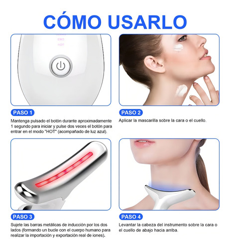 Radiofrecuencia Facial, Masajeador De Papada, Anti Arrugas.