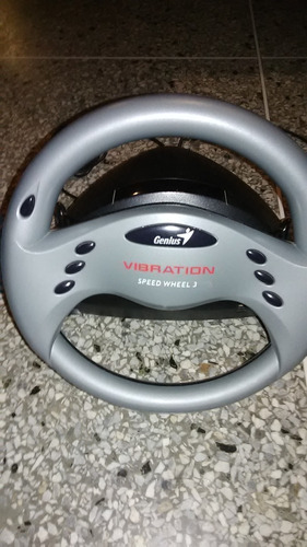 Imagen 1 de 5 de Volante Genius Speed Wheel 3 Vibration
