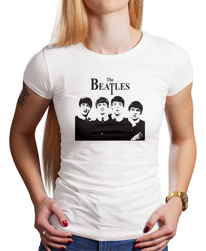 Polo Dama The Beatles Old (d0286 Boleto.store)