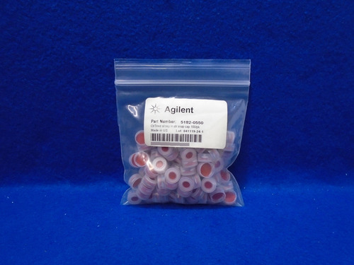 Septa De Polietileno De 11 Mm Con Liner De Teflon Agilent