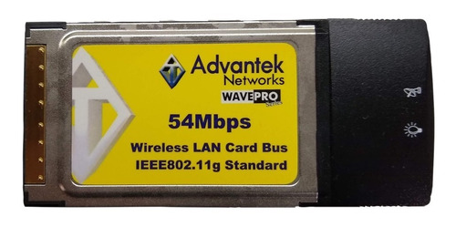 Cartão Pcmcia Wireless Cardbus Adapter 54mbps 2.4ghz 802.11g