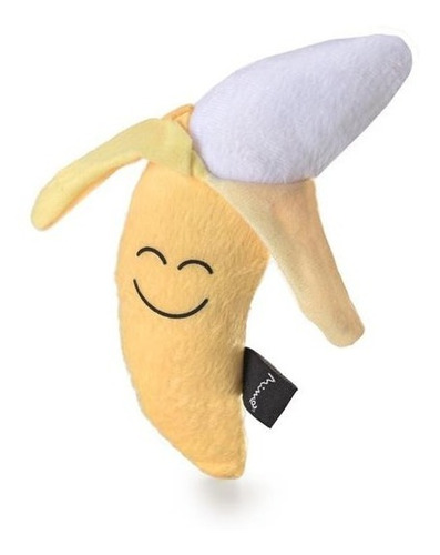 Imagem 1 de 5 de Brinquedo Foodies Para Gatos - Pelucia Banana - Pp153