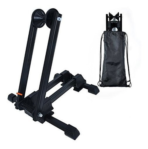 Bike Folding Stand Floor Parking Rack Alloy Bicycle Holder B