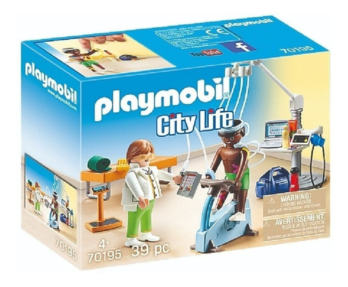 Playmobil 70195 Sala De Kinesiología En Magimundo!!!