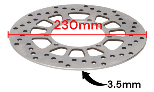 3 Discos De Freno Delanteros Para Yamaha Xtz150 Mtc