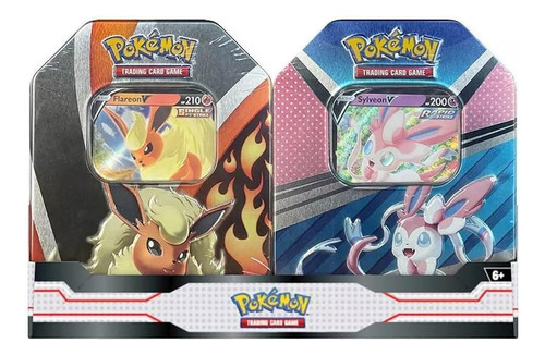 Pokémon Tcg: Flareon & Sylveon Tin Pack