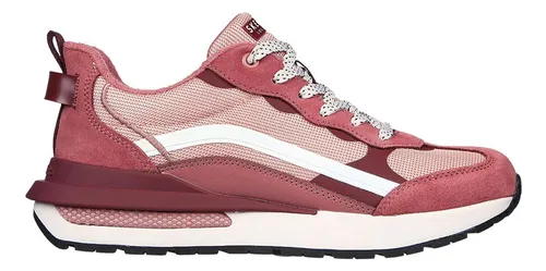 Tenis Color Vinotinto Mujer Skechers MercadoLibre