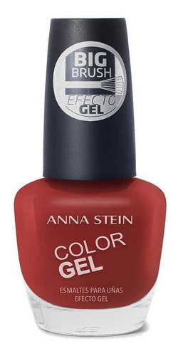 Esmalte de uñas color Anna Stein 06 Sensual Red Color Gel de 1 unidades color Rojo