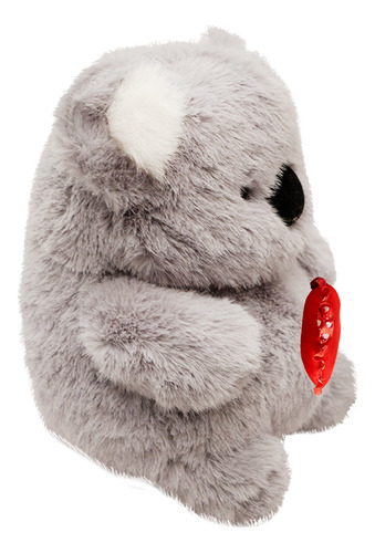 Peluche De San Valentin Koala Con Corazon Te Amo Color Te Amo Rojo