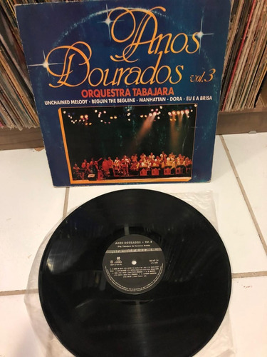 Lp Vinil - Anos Dourados - Vol 3 - Orquestra Tabajara