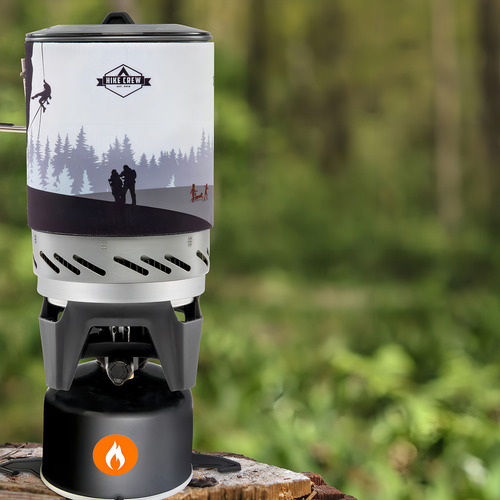 Estufa de camping a gas Hike Crew HICOCS5 portátil incluye maletín