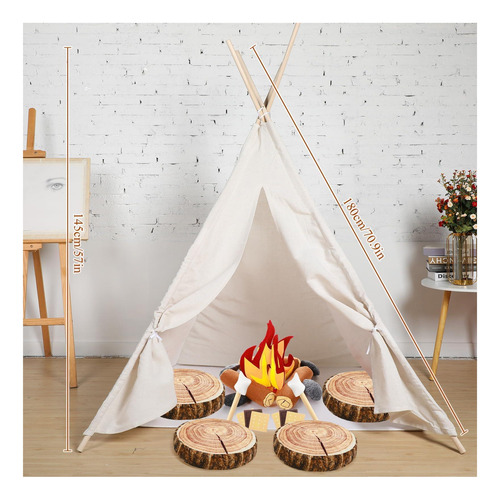 Set De Juegos Para Acampar Fingen Fingen De Kigley, 26 Pieza