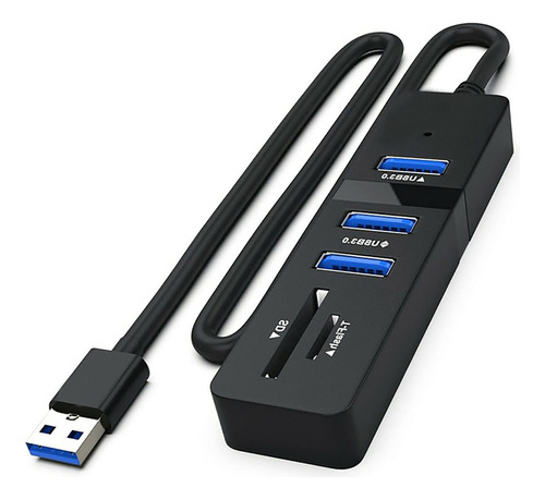 Estacion Acoplamiento Usb Jenpech 3 Puerto Lector Tarjeta Tf