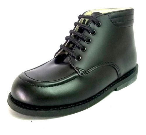 Zapato Ortopédico Pieco 9675 Piel Color Negro Y Café