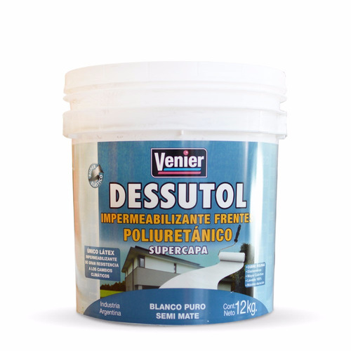 Dessutol Supercapa Impermeabilizante Frentes Venier X 12kg