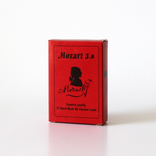 3 Cajas De Cañas Clarinete Sib Mozart X 12 Unidades Nº 3