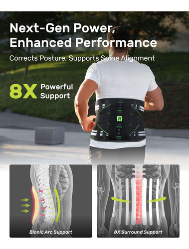 Soporte De Espalda Lumbar 3d Para Hombres Y Mujeres