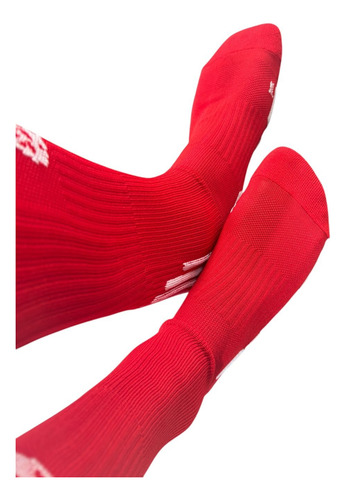 Medias Futbol Super Elastica Premiun Orma Especifica Huracan Rojo