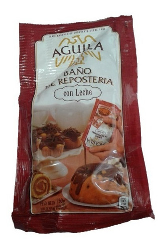 Chocolate Cobertu Aguila Baño Con Leche 150gms. Chirimbolos
