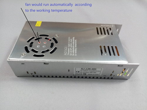 Potencia De La Fuente De Alimentación Conmutada Dc 24 V 20 A