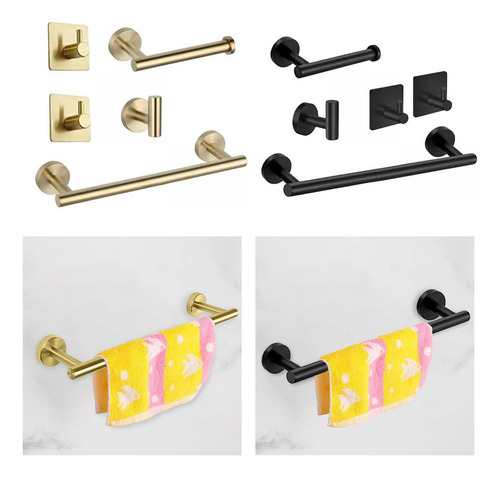 De Accesorios De Baño En La Pared Barra De Acero Inoxidable