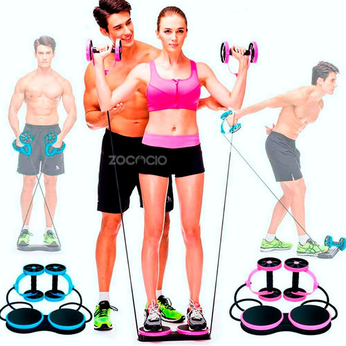 Rueda Multifuncional Abdominal  Roller Entrenamiento Fitness