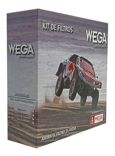 Imagen 2 de 10 de Kit Filtros Nissan Frontier 2.3 Np 300 Wega