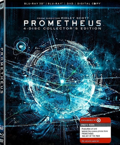 Prometheus - 4-disc Collector's Edition - Bluray - O