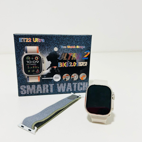 Smart Watch Et22 Ultra Inteligente Con Conexión Móvil Azul
