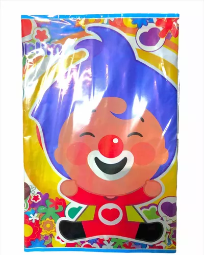 Mantel Plástico Para Cumpleaños Infantil Personajes Color M Plim Plim