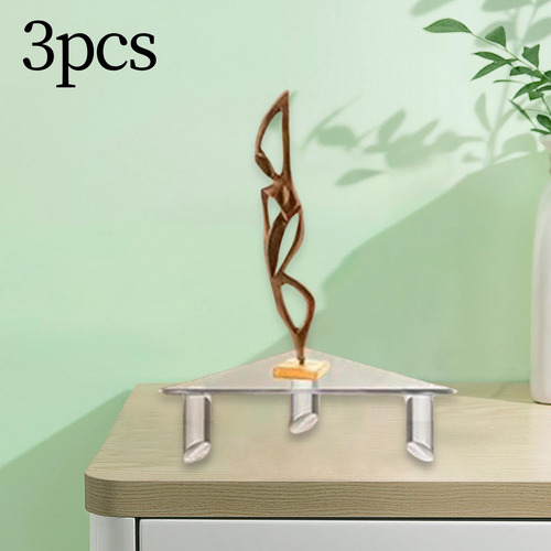 Soporte De Acrílico Para Pelotas De Fútbol, 4 Piezas