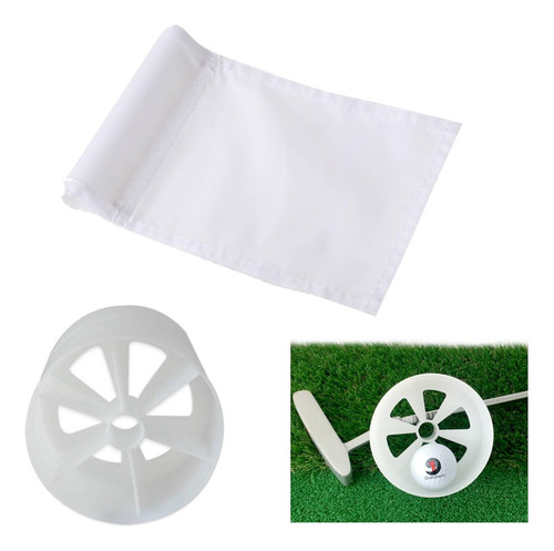 Hole Cup Con Bandera Durable Putter Training Flag Holder
