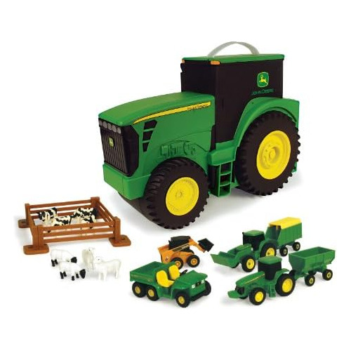 Tomy Durable Vehicle Toy Set Niños Estuche Portátil F...