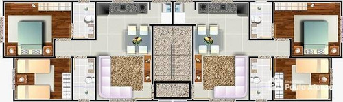 Apartamento Com 2 Dormitórios À Venda, 53 M² Por R$ 215.000,00 - Jardim Bandeirantes - Poços De Caldas/mg - Ap0824