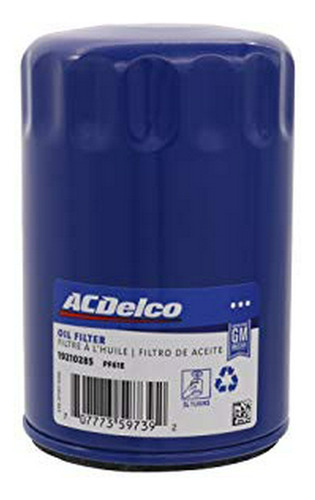 Filtro Aceite Acdelco Gm Pf61e
