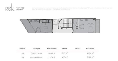 Duplex En Venta Palermo 2 Ambientes