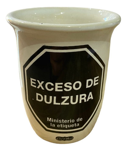 Taza Jarro Conico Deco Regalo Exceso De