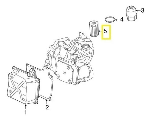 Filtro Aceite Transmision Dsg Audi Vw Seat 02e305051c