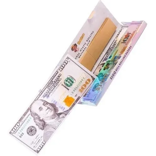 Papel De Liar Rolling Papers Billete Dolar Honeypuff X24unds