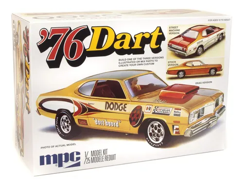 Mpc 1976 Dodge Dart Sport Kit De Modelo A Escala 1/25 (mpc92