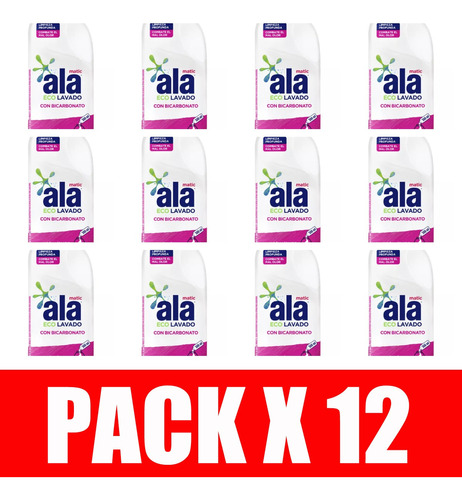 Jabón Líquido Ala Con Bicarbonato Diluir Pack X 12 Promo