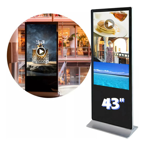 Pantalla Publicitaria Led 43 Joog Con Wifi Para Empresas