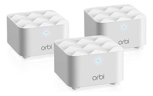 Netgear Orbi Router Mesh Ac1200 Dual Band 1.2gbps Wifi 3pack