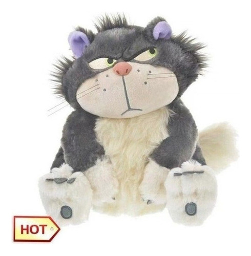 Disney Cenicienta Lucifer Gato Muñeco De Peluche 25cm